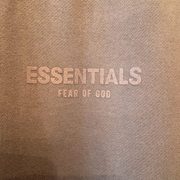 ESSENTIALS FEAR OF GOD Brown Relaxed Crewneck as XS - Picture 3 of 8